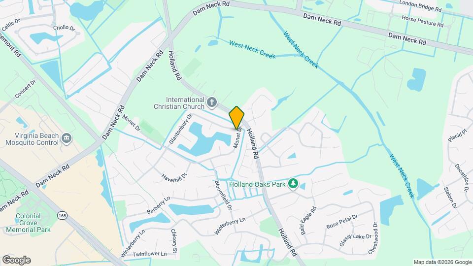 3001 Glastonbury Dr Map and Location Details