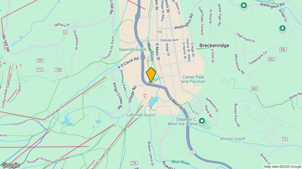 535 South Park Avenue Map and Location Details