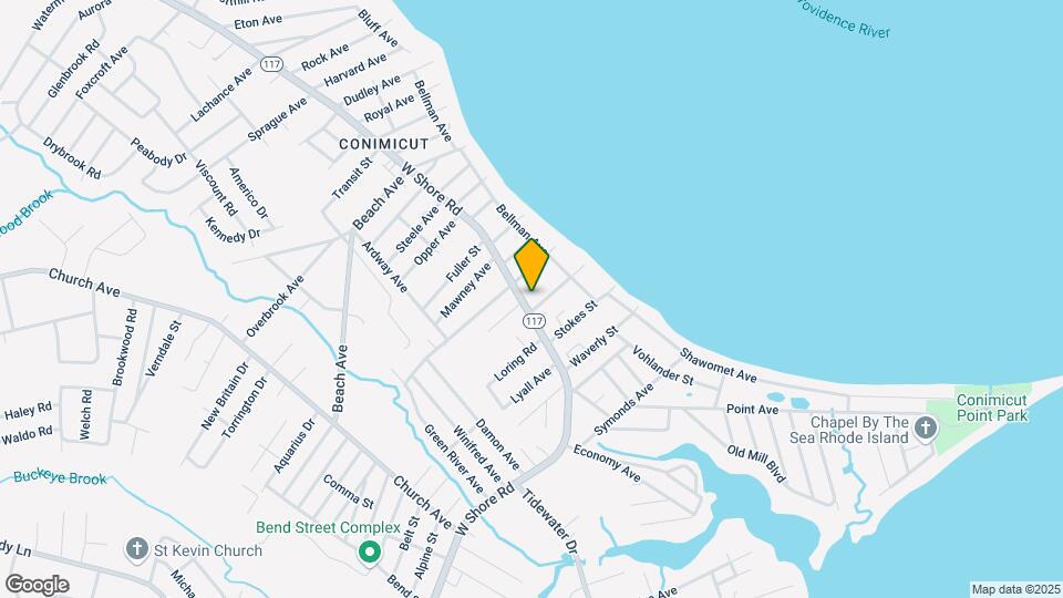 972 W Shore Rd Map and Location Details