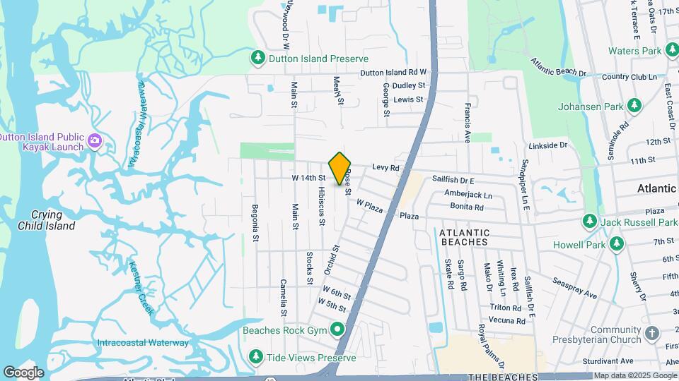 1335 Violet St Map and Location Details