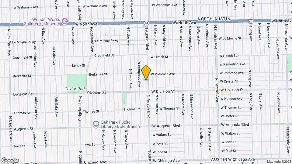 1228-1230 N. Austin Blvd. Map and Location Details