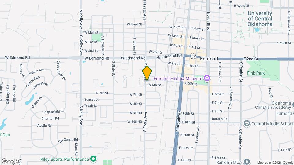 223 W 6th St Map and Location Details