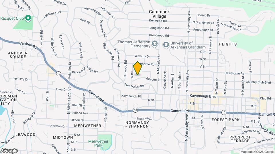 6700 Beacon St Map and Location Details