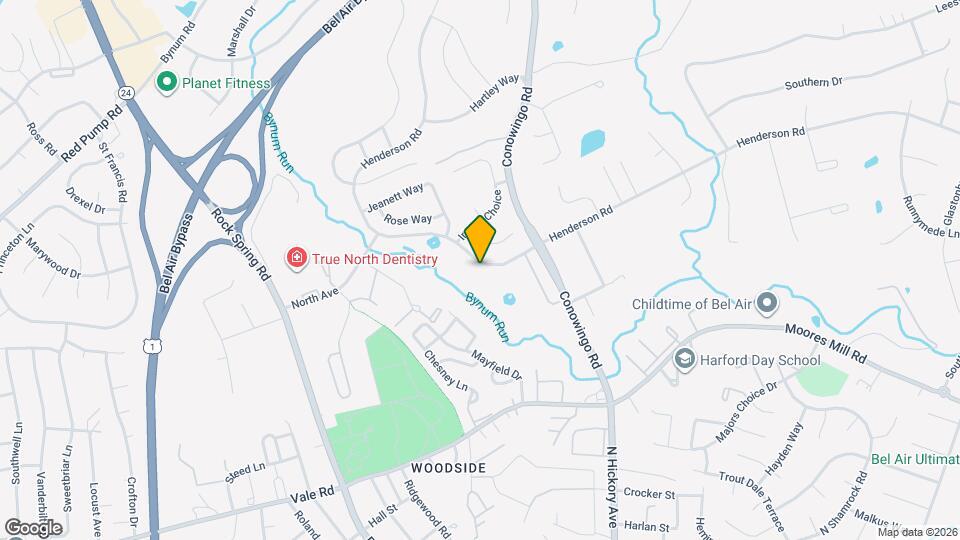 583 Henderson Rd Map and Location Details