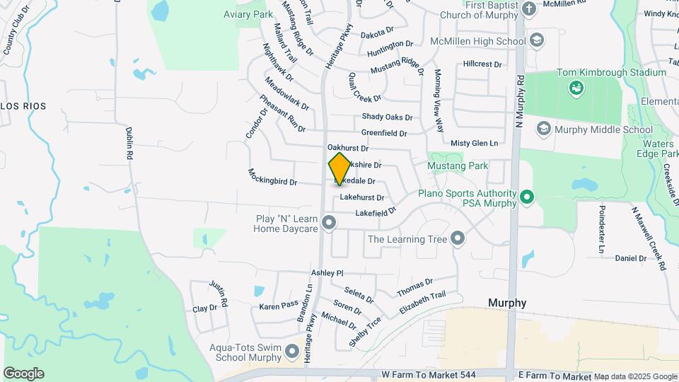 457 Lakehurst Dr Map and Location Details