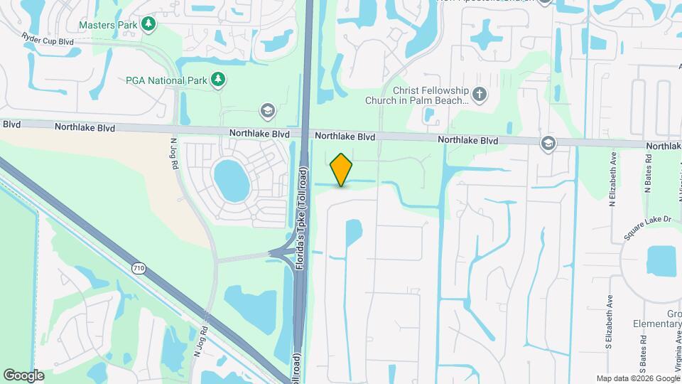 8709 Man O War Rd Map and Location Details