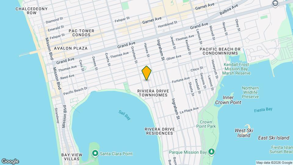 4034 Riviera Dr Mapa y Detalles de la Ubicación