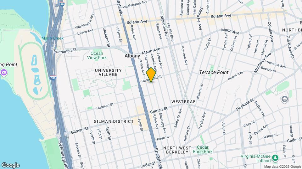 1114 Stannage Ave, Unit 1114 Map and Location Details