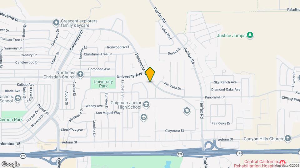 5021 Panorama Dr Map and Location Details