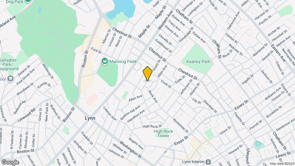 84 Grant St Mapa y Detalles de la Ubicación