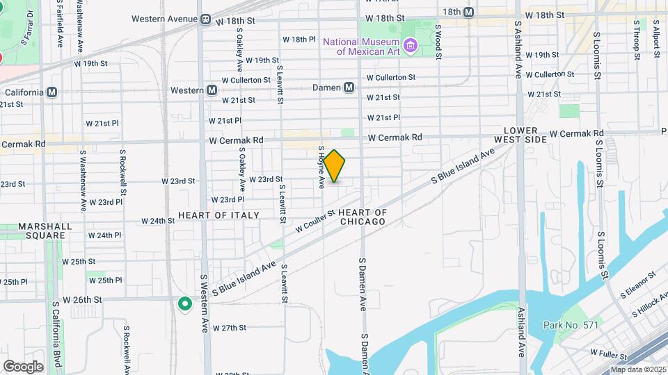 2312 S Seeley Ave, Unit 2 Mapa y Detalles de la Ubicación
