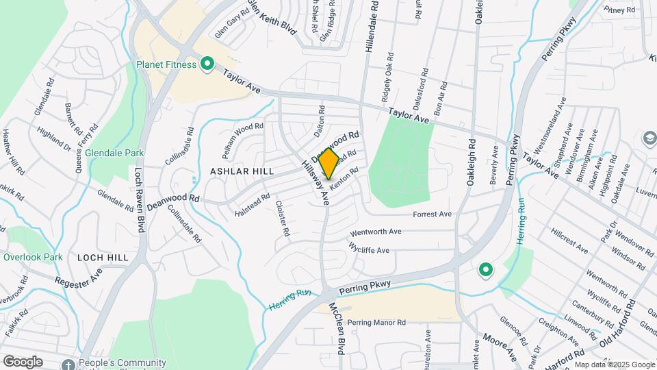 1302 Kenton Rd Map and Location Details