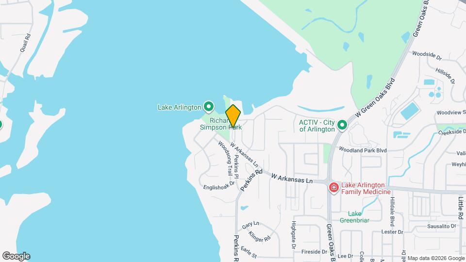 2117 Reflection Bay Dr Map and Location Details