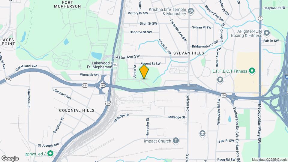 1081 Estes Dr SW Mapa y Detalles de la Ubicación