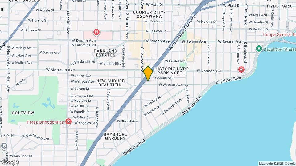 2115 W Watrous Ave Map and Location Details