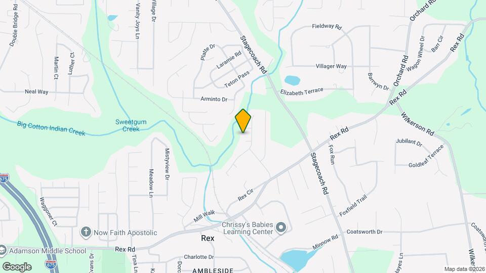 3828 Windmill Cir Map and Location Details