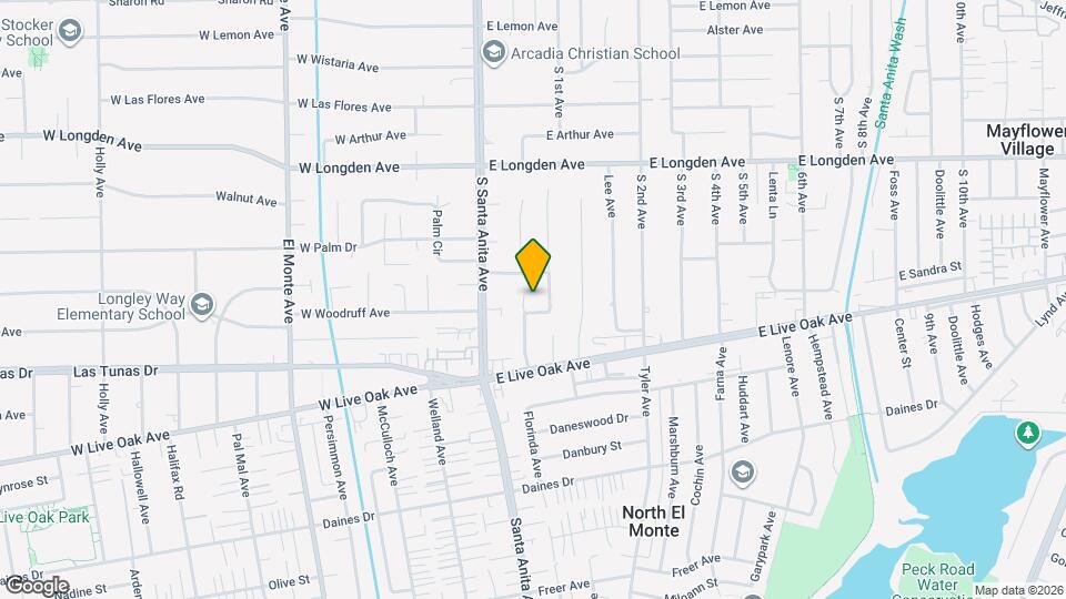 2520 Louise Ave Map and Location Details