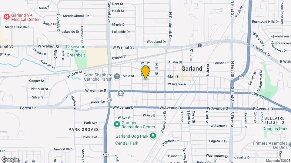 104 S 11th St Mapa y Detalles de la Ubicación