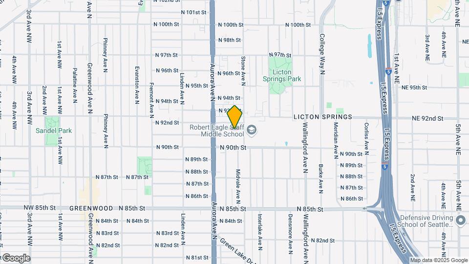 1138 N 91st St Mapa y Detalles de la Ubicación