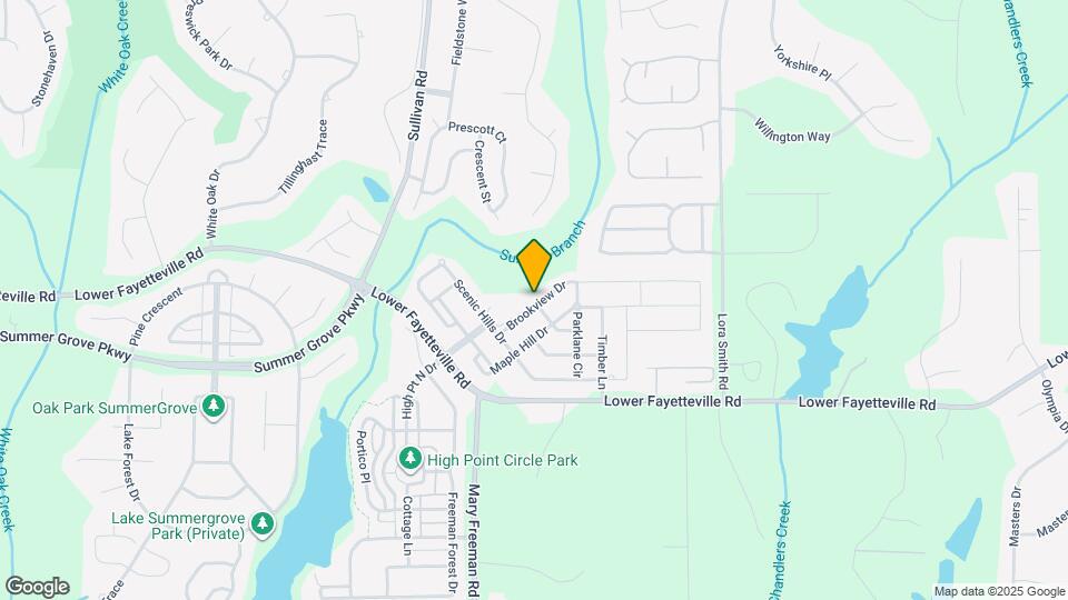 42 Brookview Dr Mapa y Detalles de la Ubicación