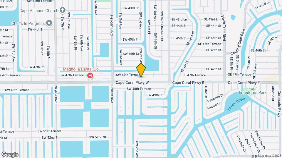 4730 SW 2nd Ave Map and Location Details