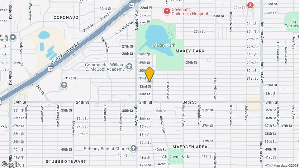 4304 32nd St Map and Location Details