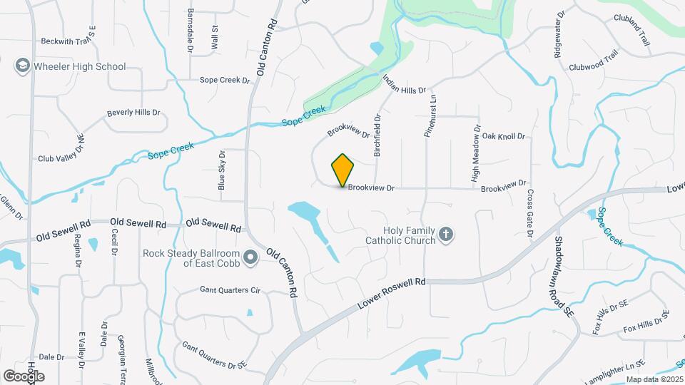 3270 Brookview Dr Map and Location Details