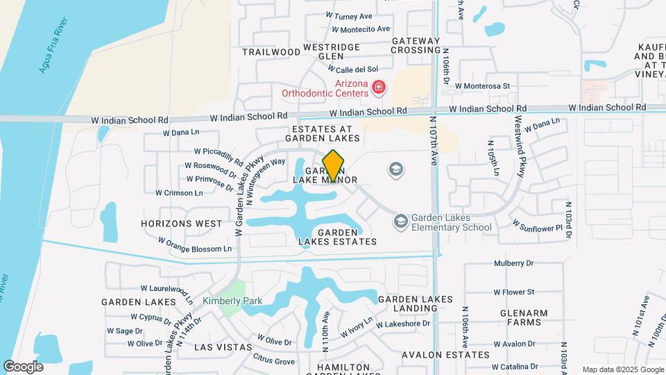 11009 W Crimson Ln Map and Location Details