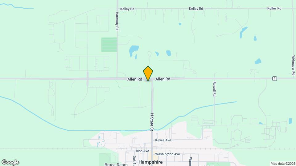 580 N State St Map and Location Details