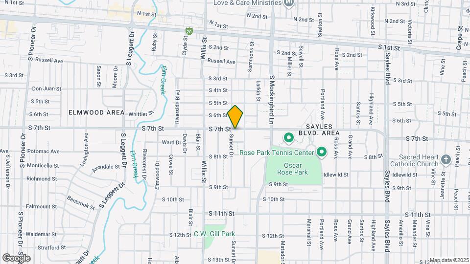 3033 S 7th St Map and Location Details