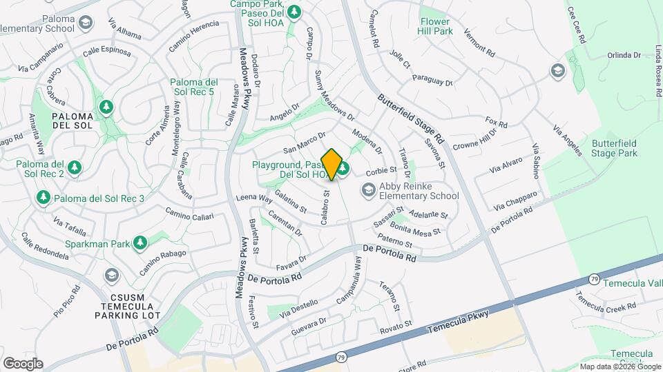 43752 Calabro St Map and Location Details