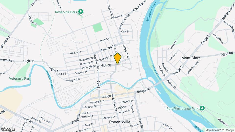 59 N Main St Map and Location Details