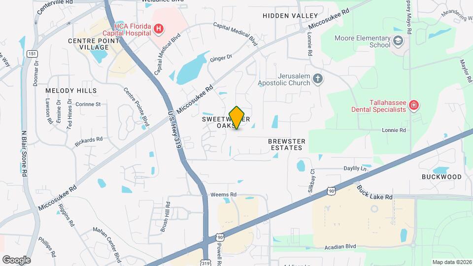 2552 Panther Creek Rd Map and Location Details