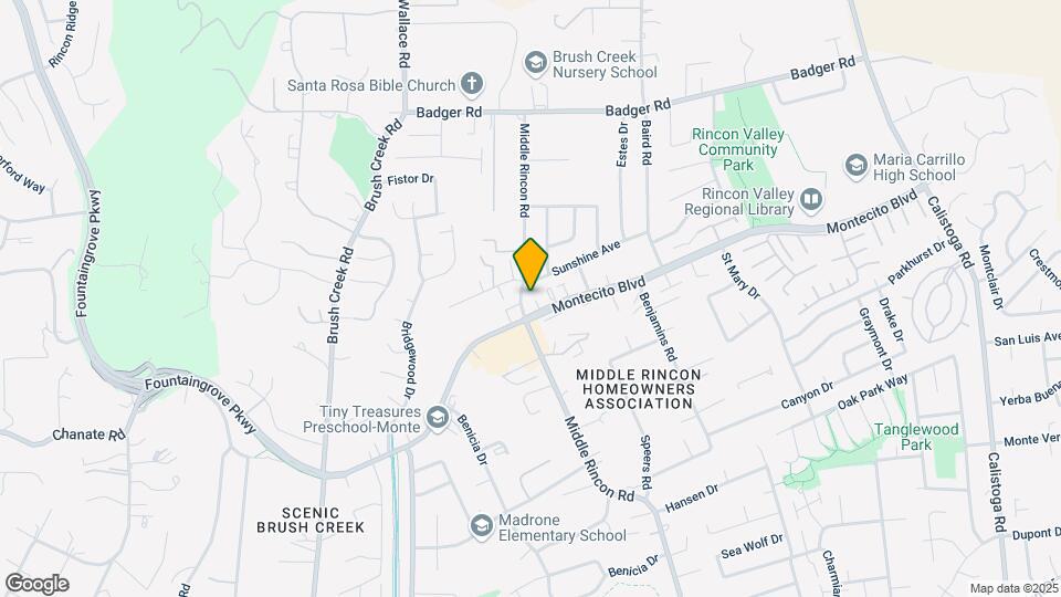 830-834 Middle Rincon Rd Map and Location Details