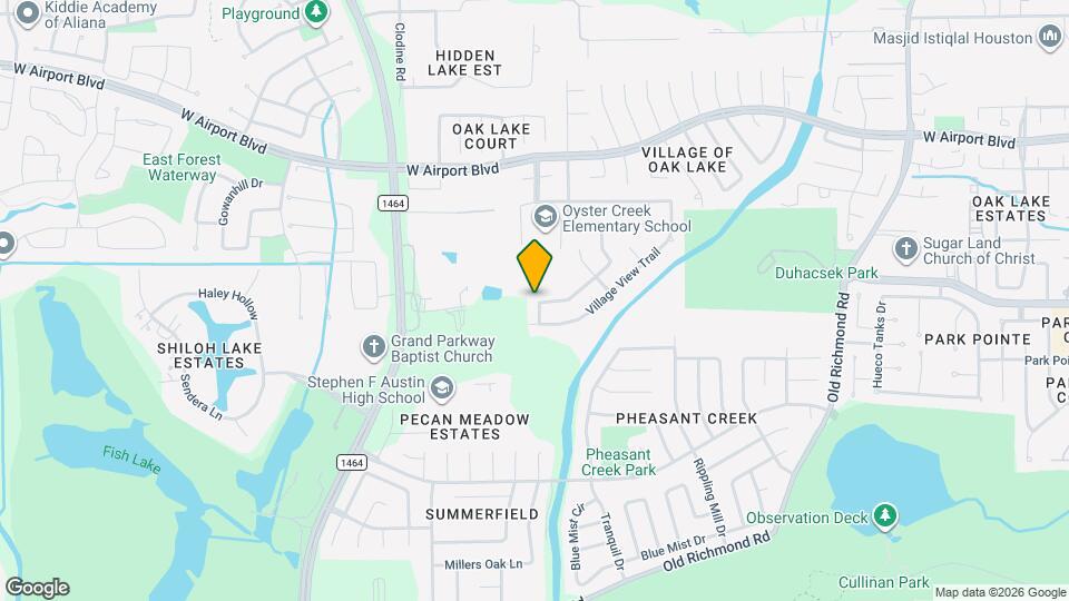 16464 Beewood Glen Dr Mapa y Detalles de la Ubicación