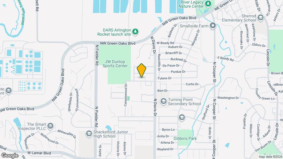 1301 Lovell Dr Map and Location Details
