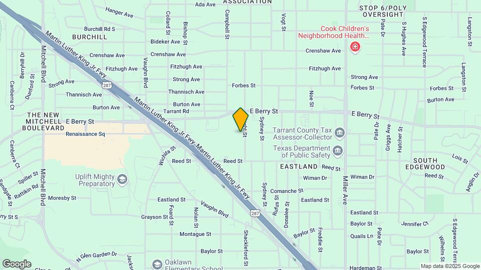 3328 Bright St Map and Location Details