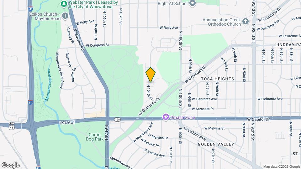 4160 N 104th St Map and Location Details