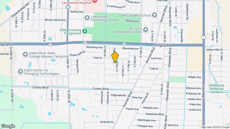 2517 S 17th St Map and Location Details