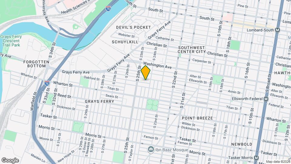 2421 Manton St Mapa y Detalles de la Ubicación