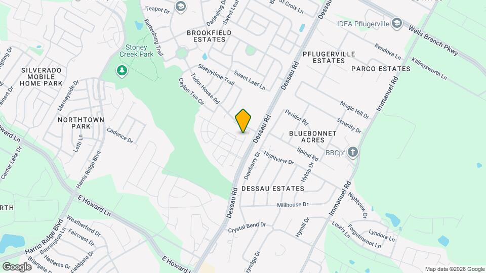 14222 Handel Dr Map and Location Details