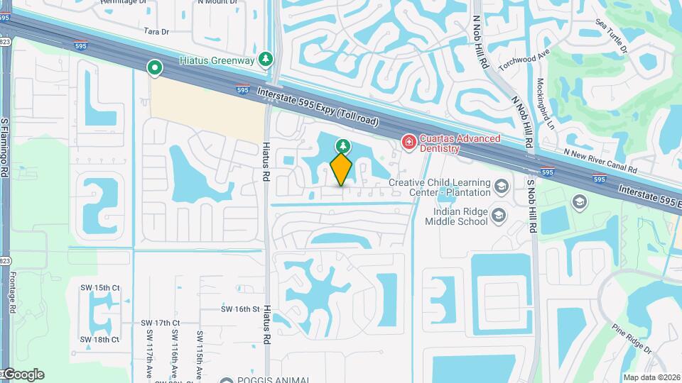 10961 SW 11th Pl Mapa y Detalles de la Ubicación