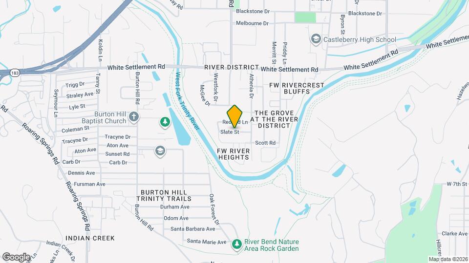 5206 Slate St Map and Location Details