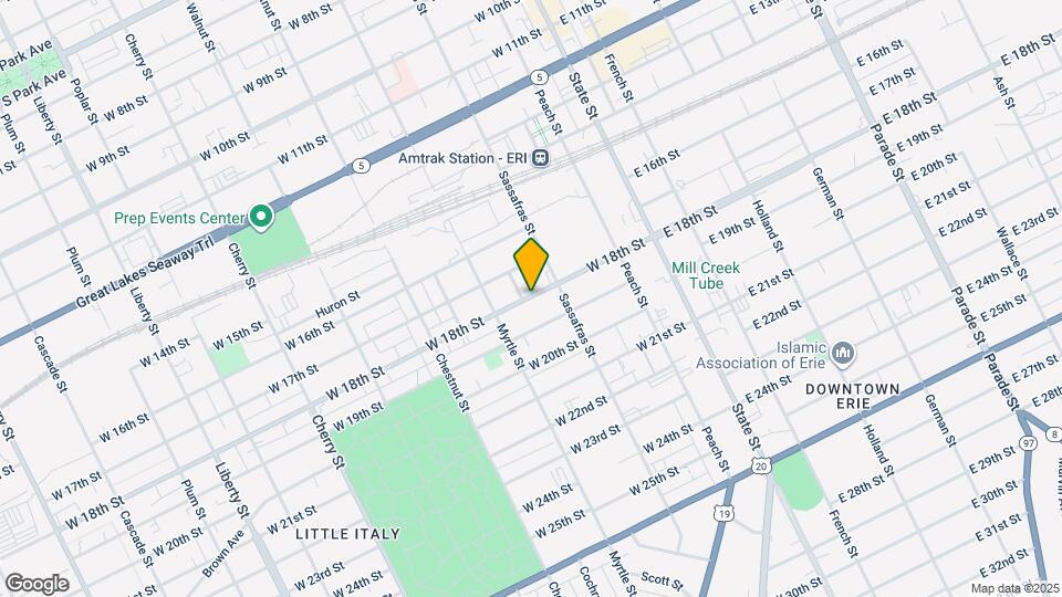 227 W 18th St Map and Location Details