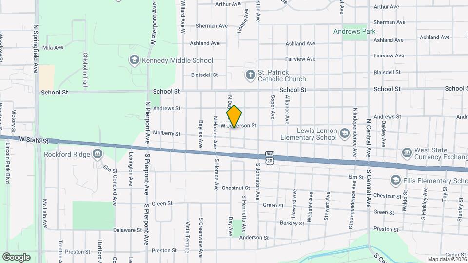 215 N Day Ave Map and Location Details