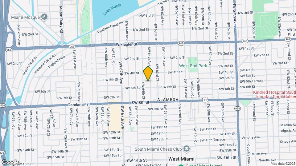 526 SW 64th Ave Map and Location Details