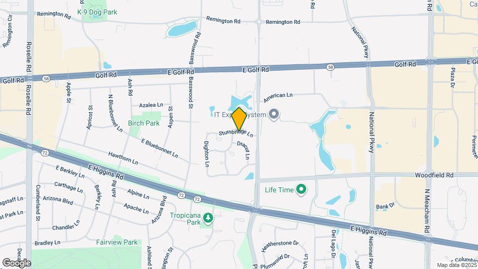 707 Sturnbridge Ln Map and Location Details