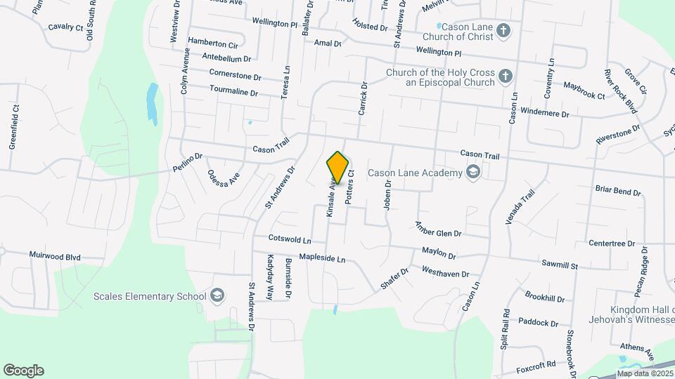 1737 Kinsale Ave Map and Location Details