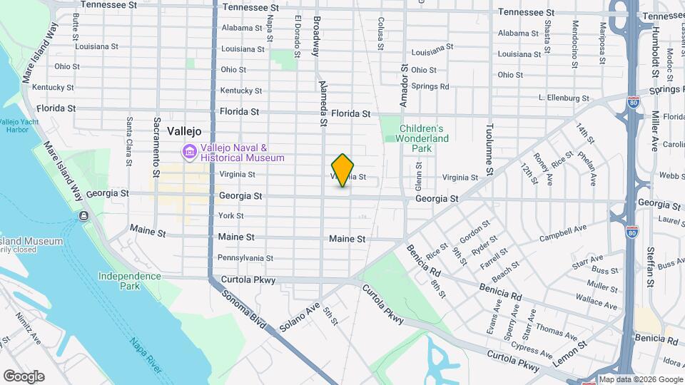 934 Georgia St Map and Location Details