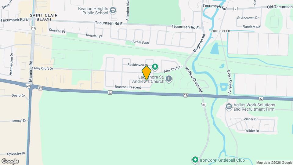 191 Diane Crescent Map and Location Details